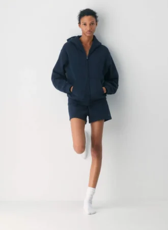 Sweat à capuche Perfect Zip en molleton douillet