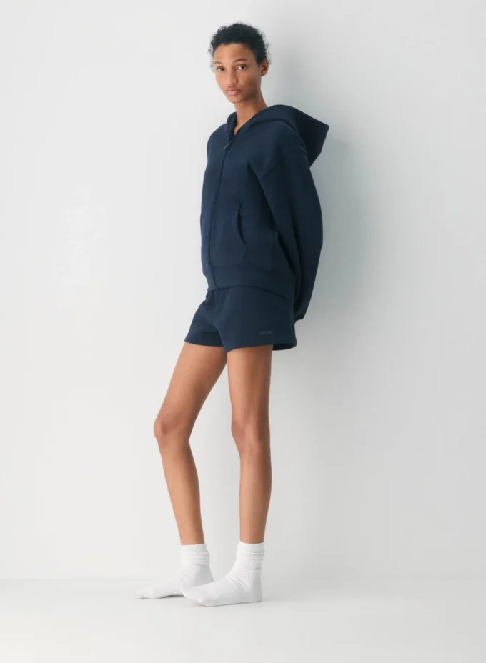 Sweat à capuche Perfect Zip en molleton douillet