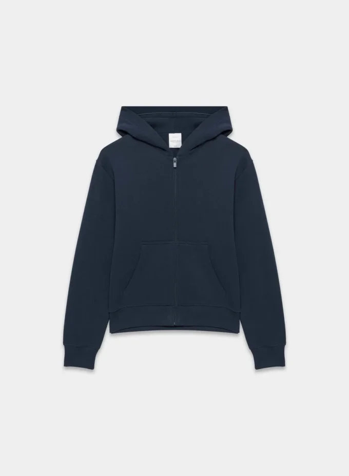 Sweat à capuche Perfect Zip en molleton douillet