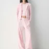 Sweat à capuche zippé Nicole Velour