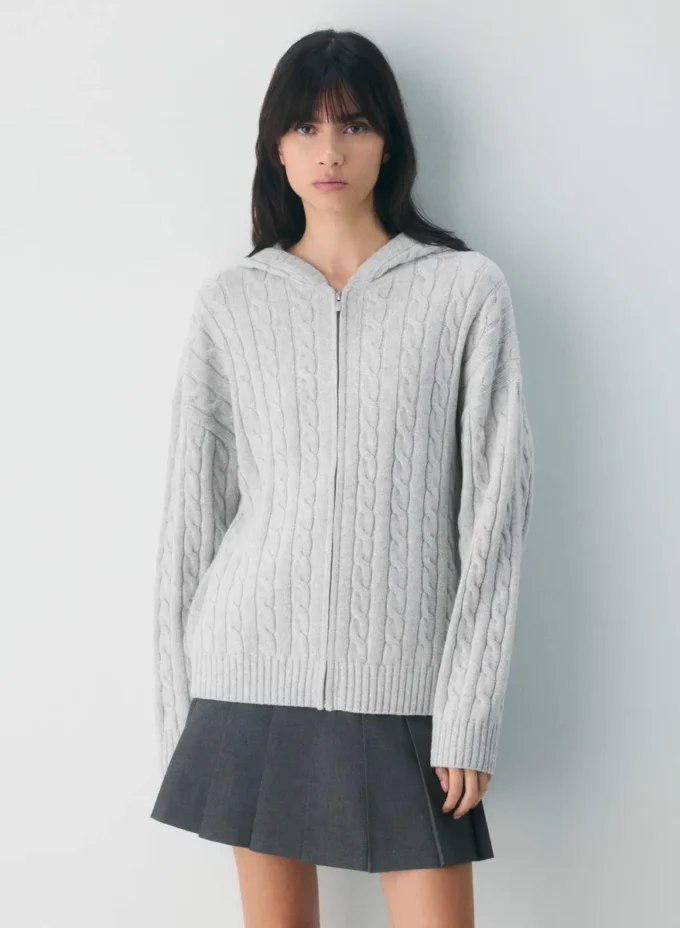 Sweat à capuche zippé Octavia Hip