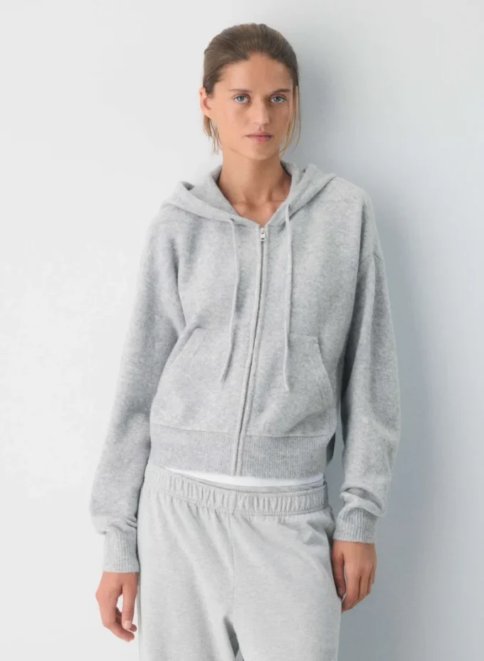 Sweat à capuche zippé Peyton