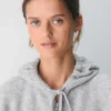 Sweat à capuche zippé Peyton