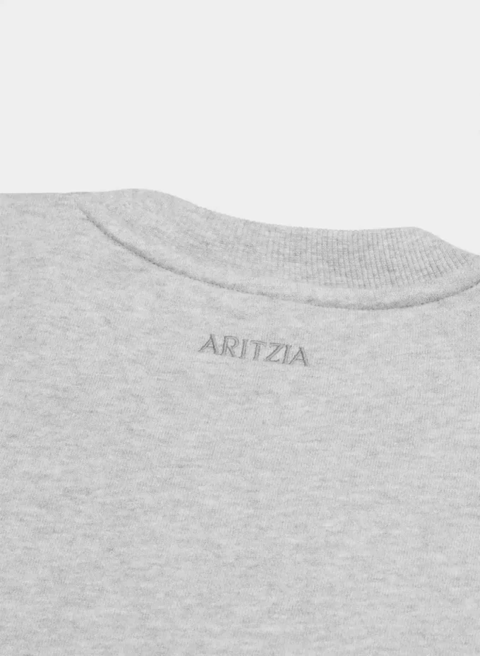 Sweat-shirt boyfriend en molleton douillet