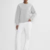 Sweat-shirt boyfriend en molleton douillet
