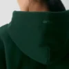 Sweat-shirt à capuche zippé boyfriend en molleton douillet