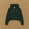 Sweat-shirt à capuche zippé boyfriend en molleton douillet