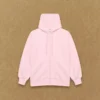 Sweat-shirt à capuche zippé boyfriend en molleton douillet
