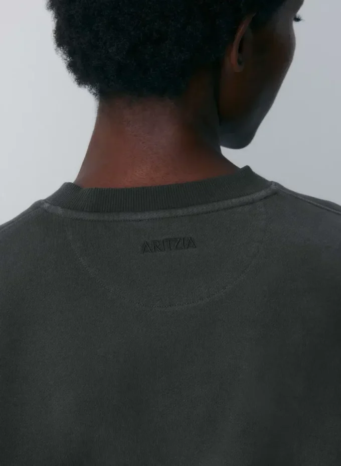 Sweat-shirt court Perfect Crew en molleton douillet