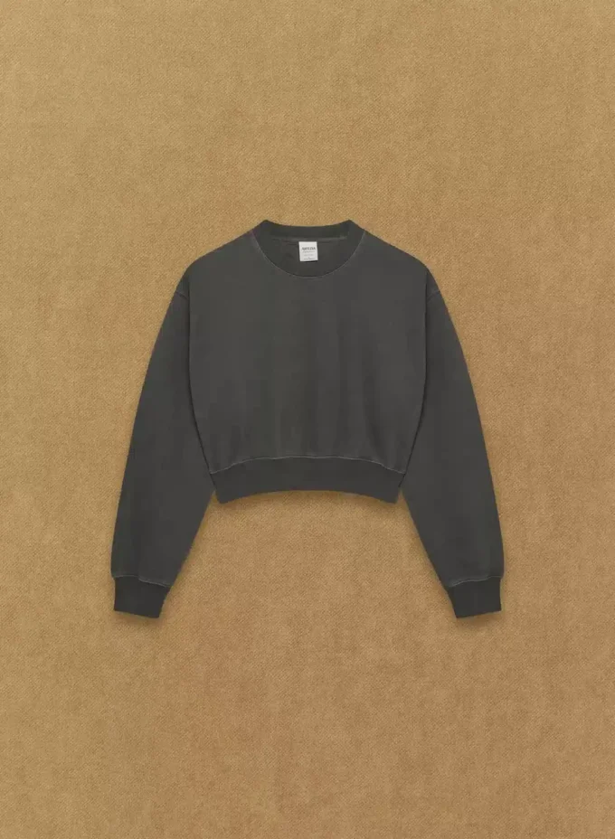 Sweat-shirt court Perfect Crew en molleton douillet