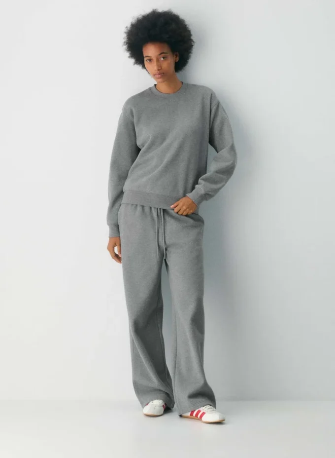 Sweat-shirt Perfect Crew en molleton douillet