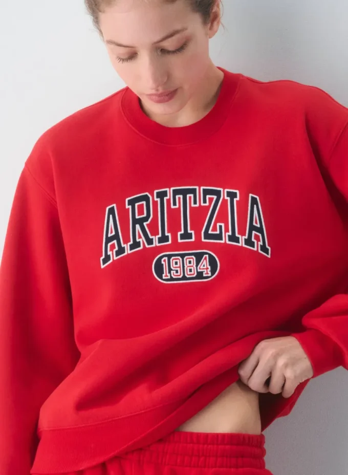 Sweat-shirt Perfect Crew en molleton douillet