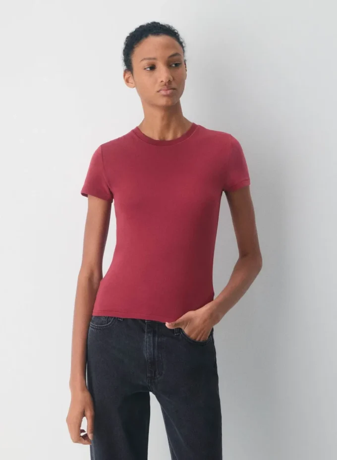 T-shirt à col rond HomeStretch™ Smooth
