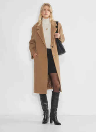 The Only Coat – Laine et cachemire