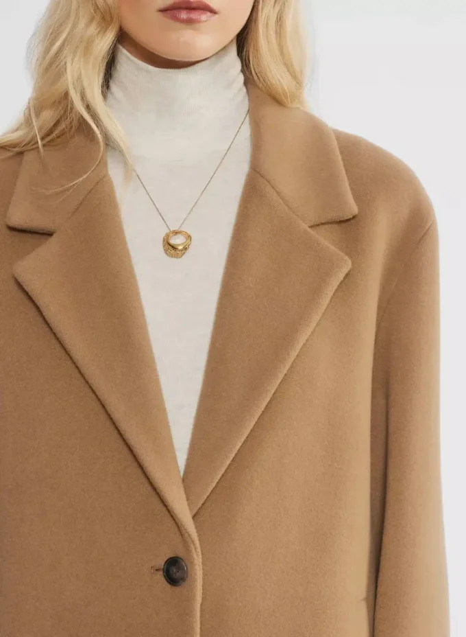 The Only Coat – Laine et cachemire