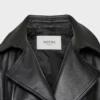 Trench-coat en cuir Silva