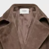 Trench-coat en daim Silva