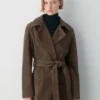 Trench-coat en daim Silva