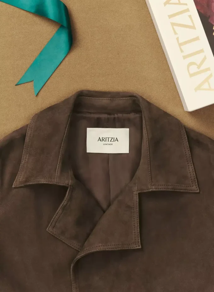 Trench-coat en daim Silva