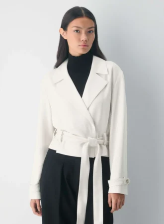 Trench-coat postal – Crêpe Sway
