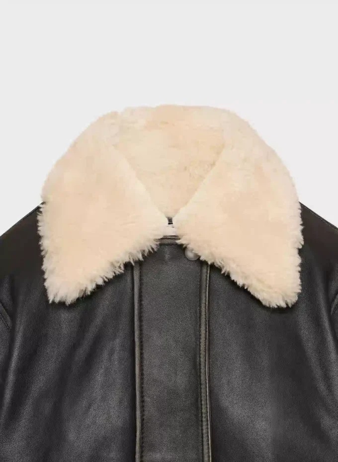 Veste aviateur en cuir Calle