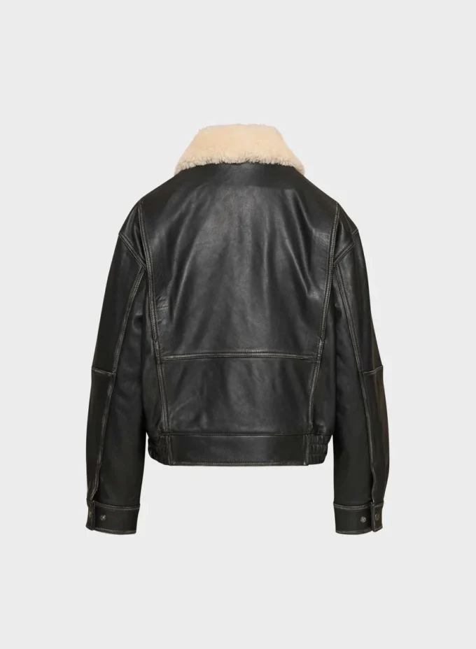 Veste aviateur en cuir Calle