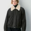 Veste aviateur en cuir Calle