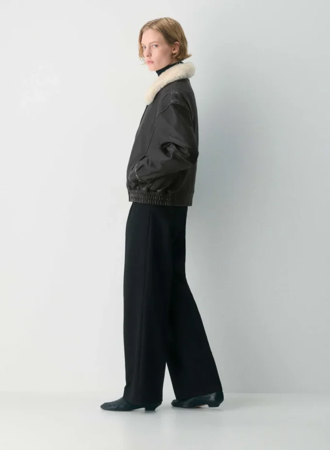 Veste aviateur en cuir Calle