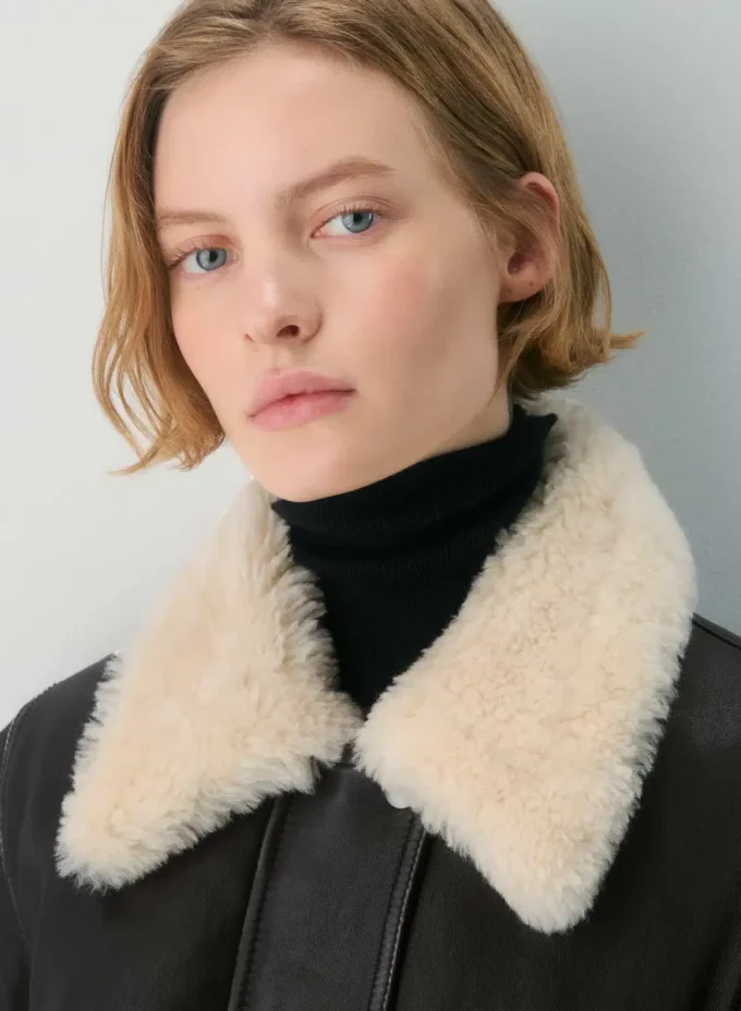 Veste aviateur en cuir Calle