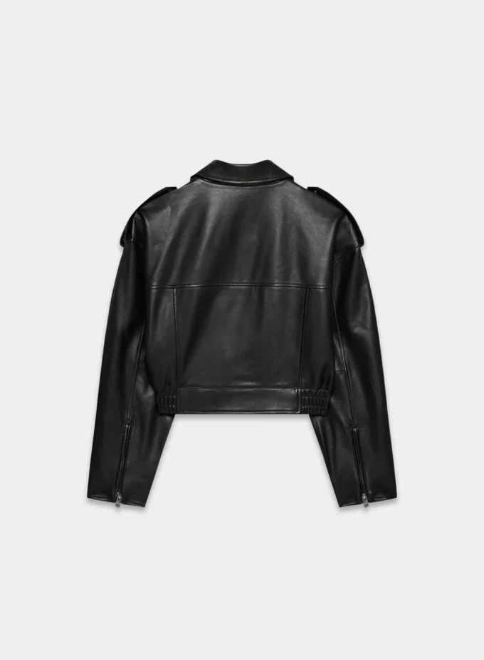 Veste de motard en cuir Dakota