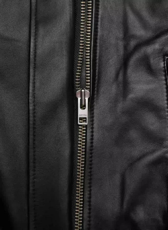 Veste de motard en cuir Dakota