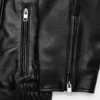 Veste de motard en cuir Dakota