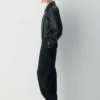 Veste de motard en cuir Dakota