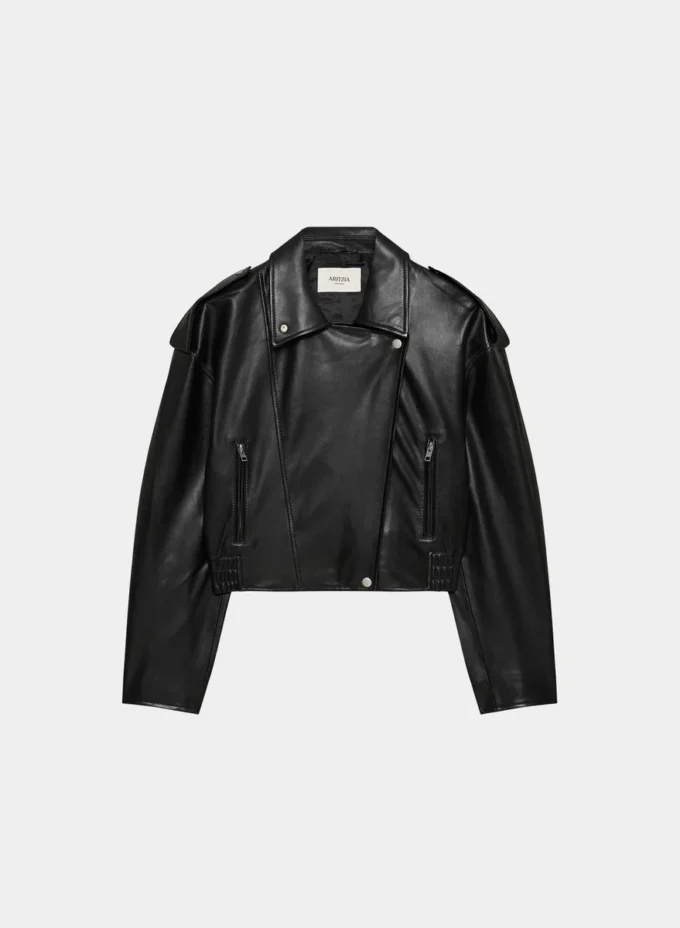 Veste de motard en cuir Dakota