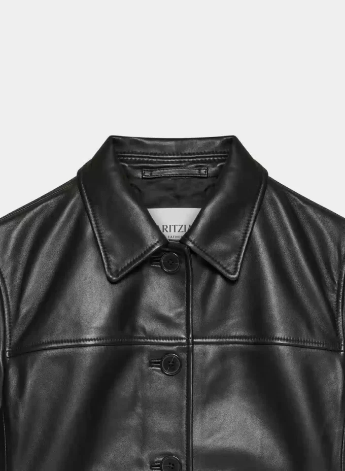Veste en cuir Tori