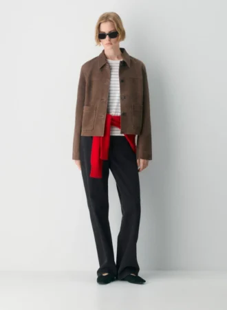 Veste en daim Tori