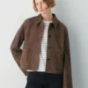 Veste en daim Tori