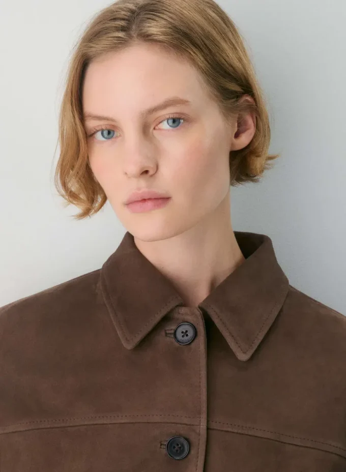 Veste en daim Tori