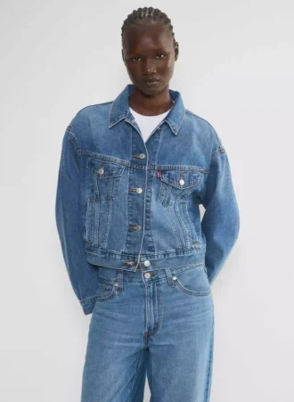 Veste trucker rétrécie Levi&rsquo;s des années 90