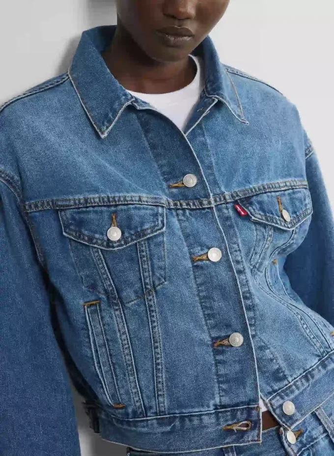 Veste trucker rétrécie Levi&rsquo;s des années 90