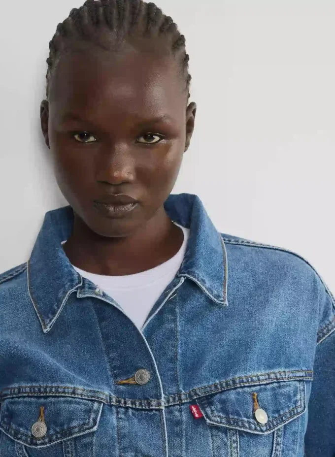 Veste trucker rétrécie Levi&rsquo;s des années 90